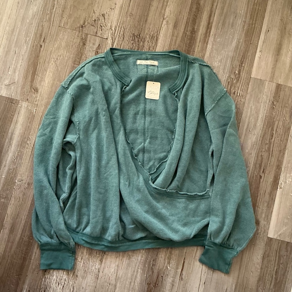 We the Free Anyway tee in Deep Teal